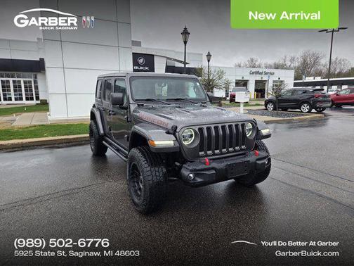 Granite Crystal Metallic 2018 Jeep Wrangler Unlimited Rubicon