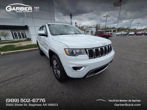 Bright White Clearcoat 2019 Jeep Grand Cherokee Limited