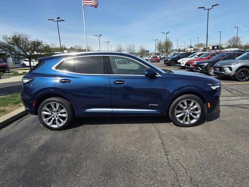 Sapphire Metallic 2023 Buick Envision Avenir AWD