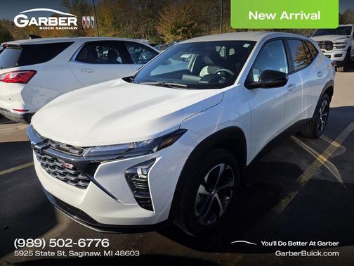 Summit White 2024 Chevrolet Trax FWD 1RS