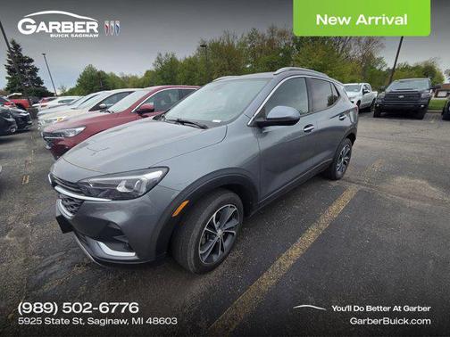 Satin Steel Metallic 2021 Buick Encore GX Essence