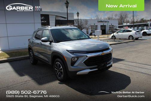 Sterling Gray Metallic 2024 Chevrolet Trailblazer LT