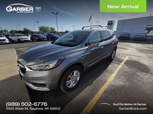 Satin Steel Metallic 2018 Buick Enclave Essence