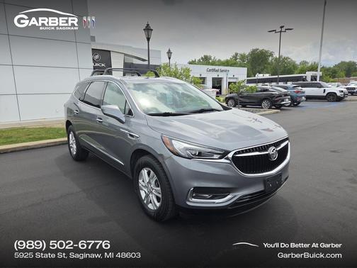 Satin Steel Metallic 2018 Buick Enclave Essence