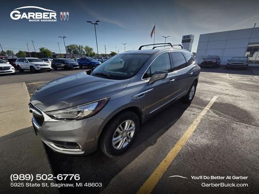 Satin Steel Metallic 2018 Buick Enclave Essence