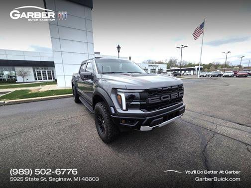 Carbonized Gray Metallic 2025 Ford F-150 Raptor