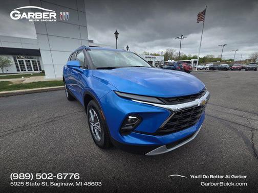 Riptide Blue Metallic 2025 Chevrolet Blazer 2LT