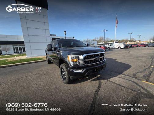 Agate Black Metallic 2023 Ford F-150 XLT