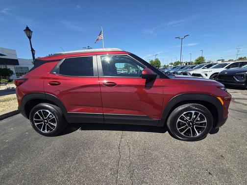Crimson Metallic 2024 Chevrolet Trailblazer LT