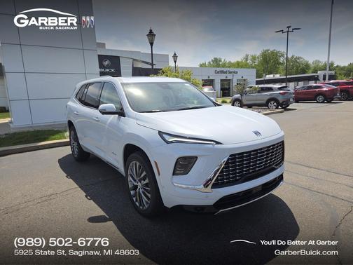 Iridescent White Tricoat 2026 Buick Enclave Avenir FWD