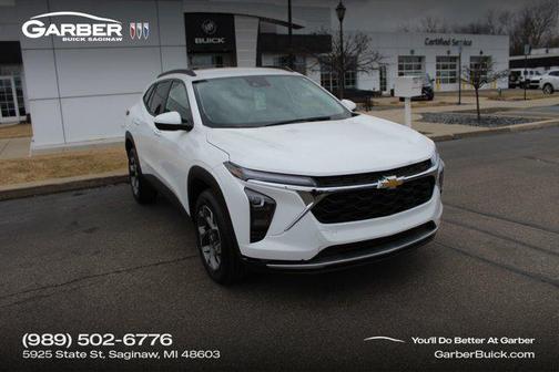 Summit White 2024 Chevrolet Trax LT