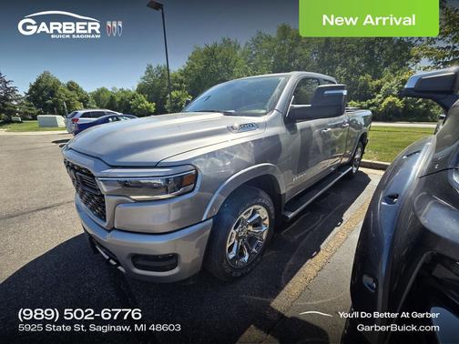Billet Silver Metallic Clearcoat 2025 RAM 1500 Big Horn/Lone Star