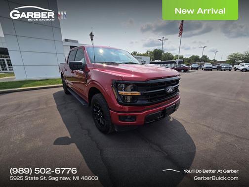 Rapid Red Metallic Tinted Clearcoat 2025 Ford F-150 XLT