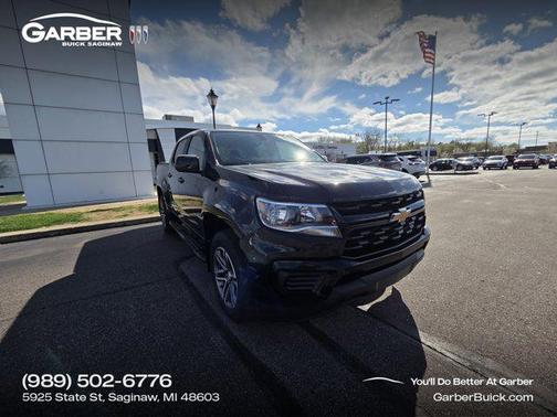 Black 2021 Chevrolet Colorado WT