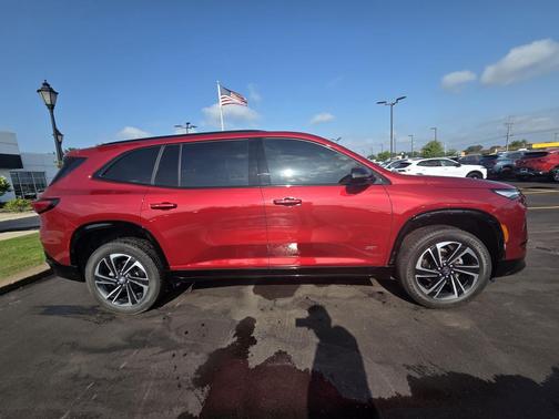 Cherry Red Tintcoat 2025 Buick Enclave Sport Touring