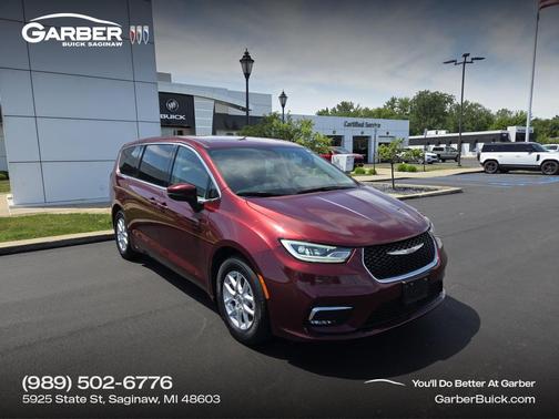 Velvet Red Pearlcoat 2023 Chrysler Pacifica Touring L