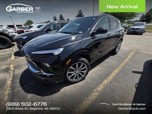 Ebony Twilight Metallic 2025 Buick Encore GX Avenir