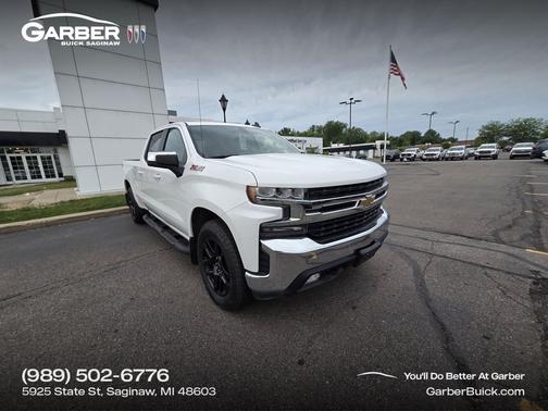 Summit White 2020 Chevrolet Silverado 1500 LT