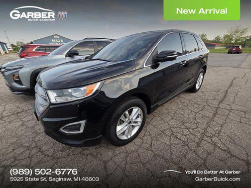 Shadow Black 2017 Ford Edge SEL