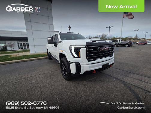 Summit White 2025 GMC Sierra 2500 AT4