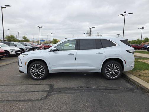 Iridescent White Tricoat 2026 Buick Enclave Avenir FWD