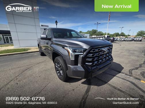 Magnetic Gray Metallic 2024 Toyota Tundra Platinum
