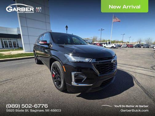 Mosaic Black Metallic 2023 Chevrolet Traverse Premier