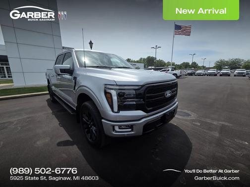 Iconic Silver Metallic 2024 Ford F-150 Lariat