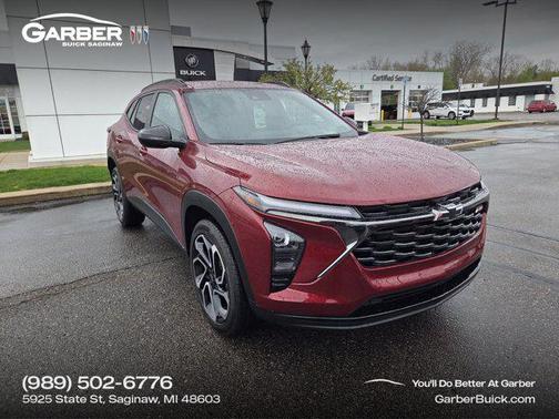 Crimson Metallic 2025 Chevrolet Trax FWD 2RS