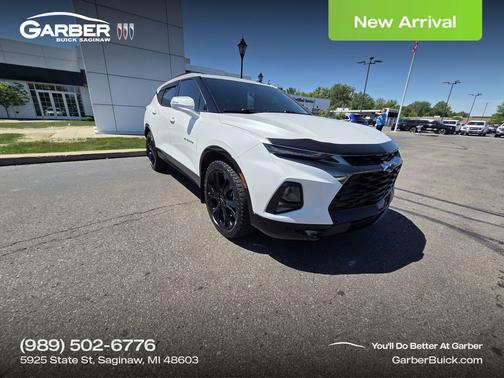 Iridescent Pearl Tricoat 2021 Chevrolet Blazer RS