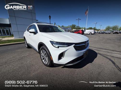 Summit White 2023 Buick Envision Preferred FWD