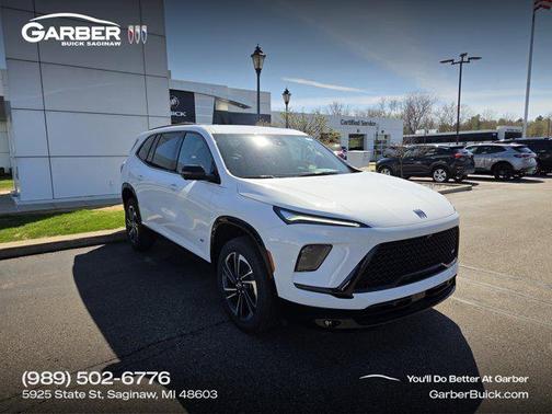 summit white 2026 Buick Enclave Sport Touring