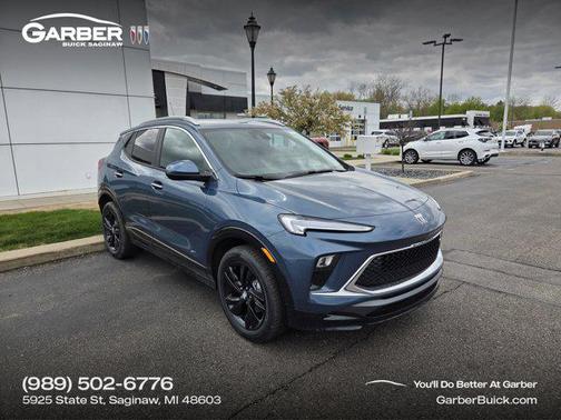 Ocean Blue Metallic 2026 Buick Encore GX Sport Touring