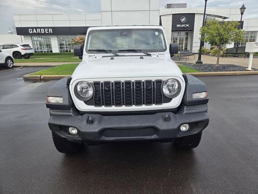 Bright White Clearcoat 2024 Jeep Wrangler Sport S