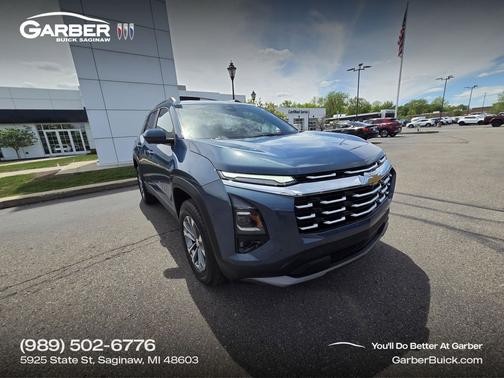 Lakeshore Blue Metallic 2025 Chevrolet Equinox 1LT
