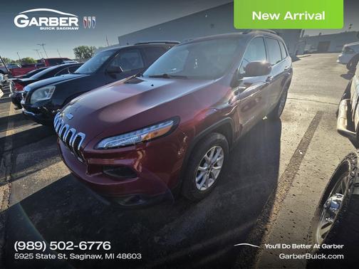 Deep Cherry Red Crystal Pearlcoat 2017 Jeep Cherokee Latitude