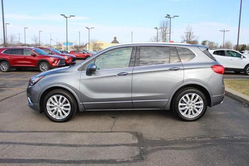 Satin Steel Metallic 2019 Buick Envision Premium I