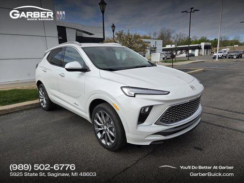 White Frost Tricoat 2026 Buick Encore GX Avenir