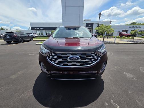Burgundy Velvet Metallic Tinted Clearcoat 2021 Ford Edge SEL