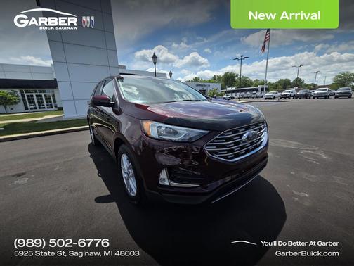 Burgundy Velvet Metallic Tinted Clearcoat 2021 Ford Edge SEL