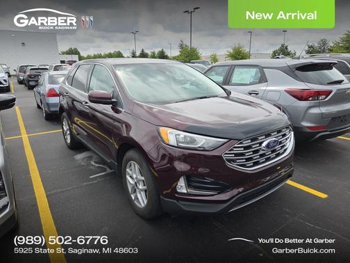 Burgundy Velvet Metallic Tinted Clearcoat 2021 Ford Edge SEL