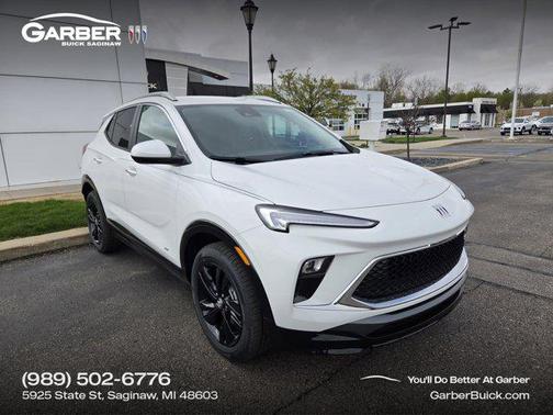 Summit White 2026 Buick Encore GX Sport Touring