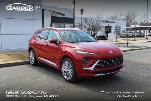 Brilliant Red 2026 Buick Envision Avenir AWD