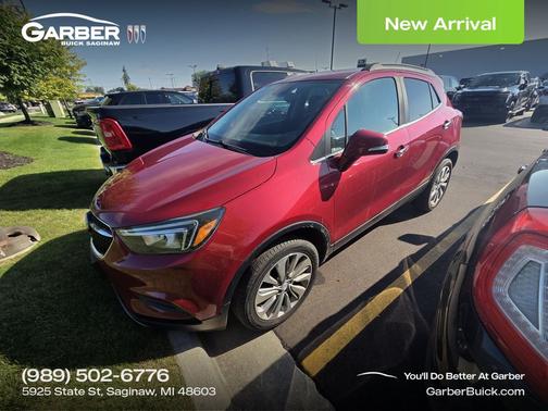 Winterberry Red Metallic 2019 Buick Encore Preferred