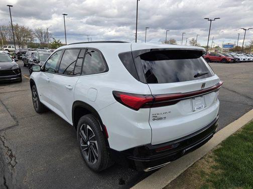 Iridescent White Tricoat 2026 Buick Enclave Sport Touring