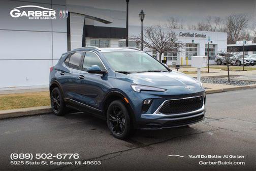 Ocean Blue Metallic 2026 Buick Encore GX Sport Touring