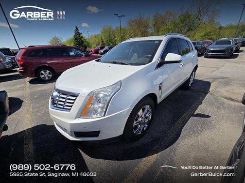 Platinum Ice Tricoat 2016 Cadillac SRX Luxury Collection