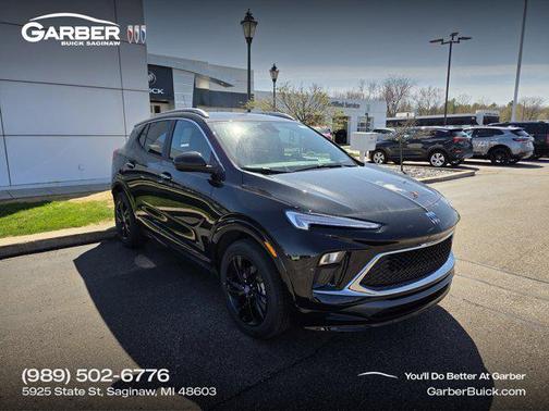 Ebony Twilight Metallic 2026 Buick Encore GX Sport Touring