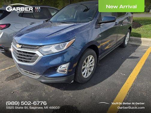 Pacific Blue Metallic 2021 Chevrolet Equinox 1LT