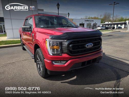 Rapid Red Metallic Tinted Clearcoat 2022 Ford F-150 XLT